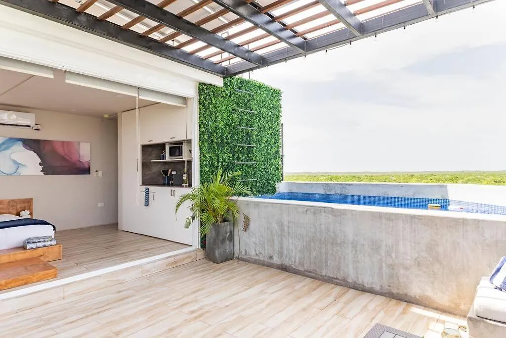 Rooftop Pool Paradise With Jungle Views Tulum Mexico