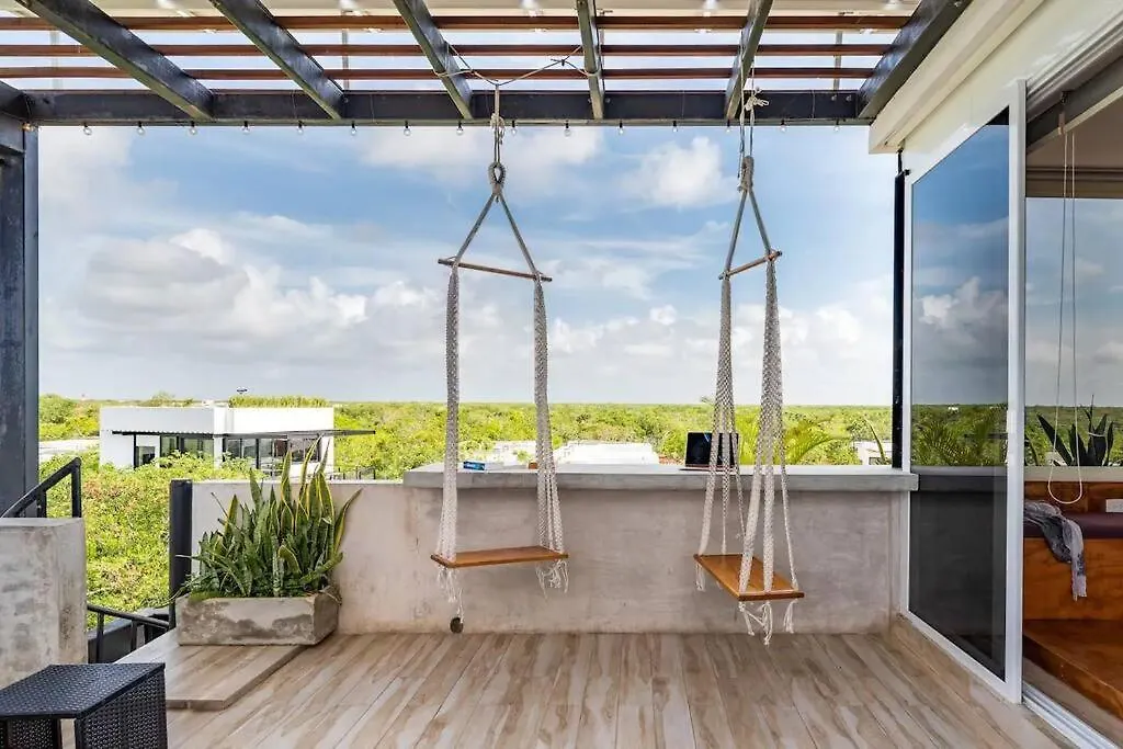 Rooftop Pool Paradise With Jungle Views Tulum Apartment