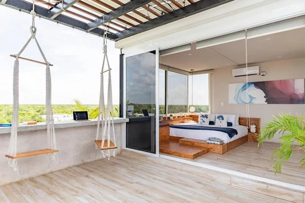 Rooftop Pool Paradise With Jungle Views Tulum